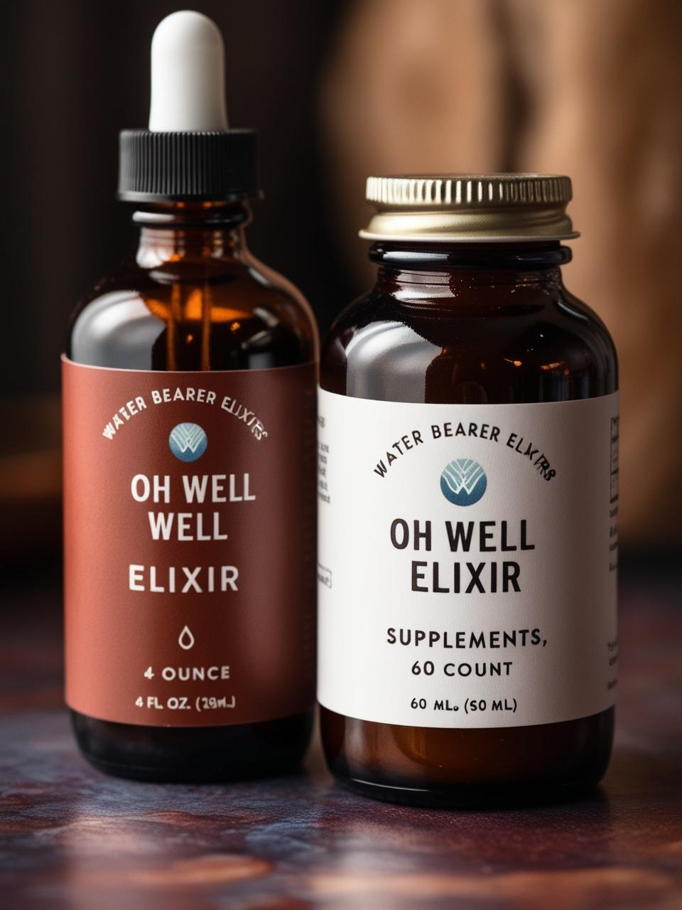 Oh Well Elixir Tincture/Oh Well Elixir Supplements Bundle